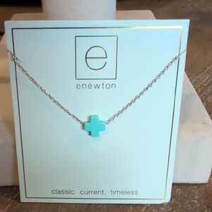 Enewton Silver and Turquoise Necklace